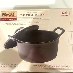 Parini cast iron duch oven 4 quart